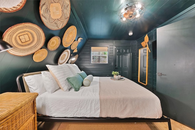 120 Lakeway Ln, Gun Barrel City, TX 75156 - bedroom with wooden ceiling