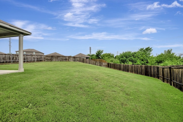 5921 Obsidian Creek Dr, Fort Worth, TX 76179 - view of fenced backyard