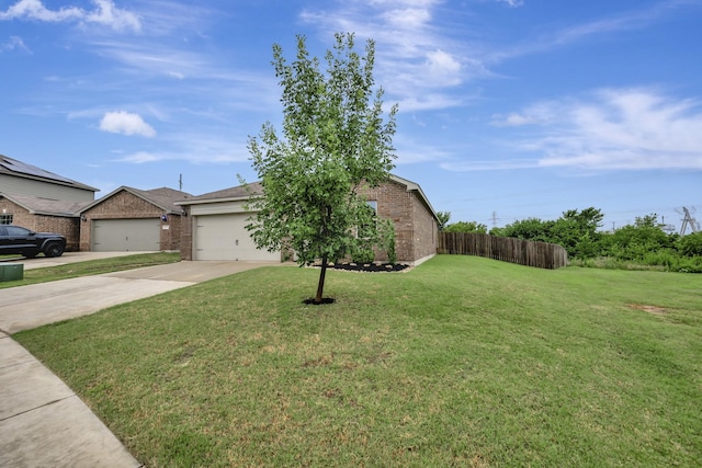 5921 Obsidian Creek Dr, Fort Worth, TX 76179 - view of front of home featuring concrete driveway, brick siding, and a garage