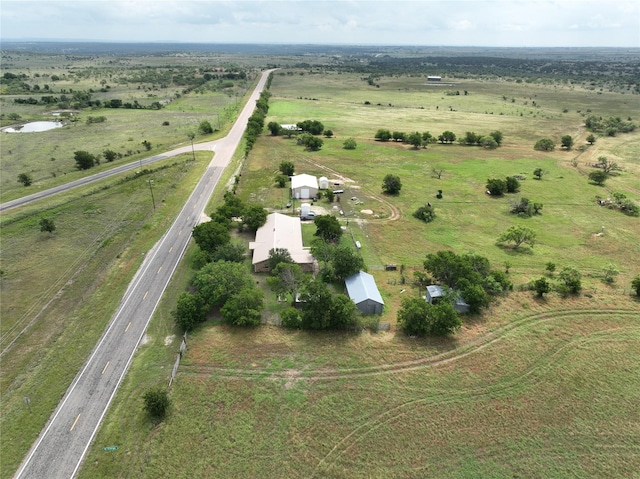 4825 Fm 218, Hamilton, TX 76531 - aerial view of property's location featuring rural landscape
