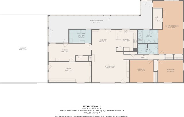 4825 Fm 218, Hamilton, TX 76531 - view of floor plan / room layout