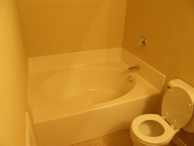 5905 Pacers Ln, Fort Worth, TX 76179 - full bath with a bath and tile patterned floors