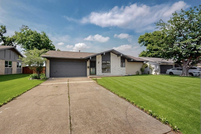 1225 Briarcove Dr, Richardson, TX 75081 - mid-century inspired home featuring driveway and a garage