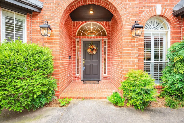 2903 Moss Creek Ct, Mckinney, TX 75072 - doorway to property with brick siding