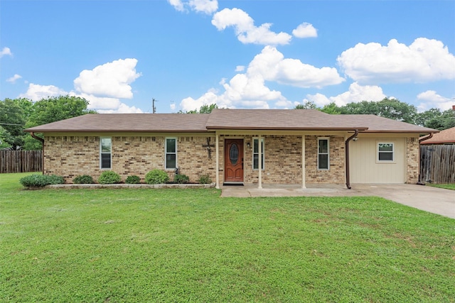 202 Lee Ln, Lorena, TX 76655 - ranch-style house featuring brick siding