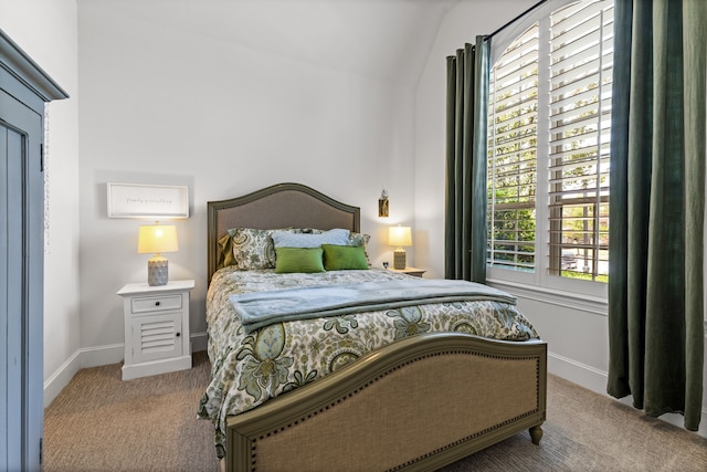 1861 Snapdragon Rd, Frisco, TX 75033 - carpeted bedroom featuring baseboards and lofted ceiling