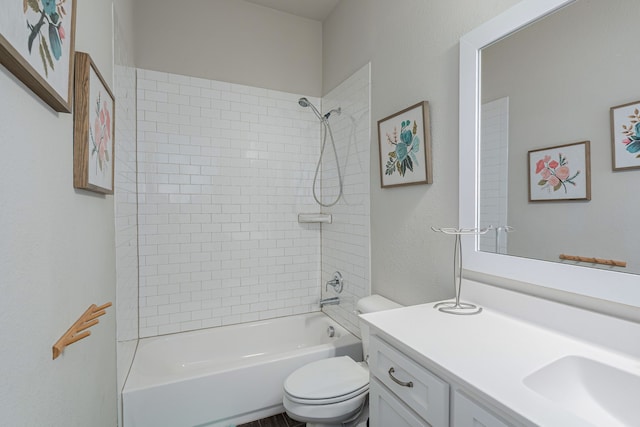 4001 Bamboo Trl, Mckinney, TX 75071 - full bathroom featuring vanity and bathtub / shower combination