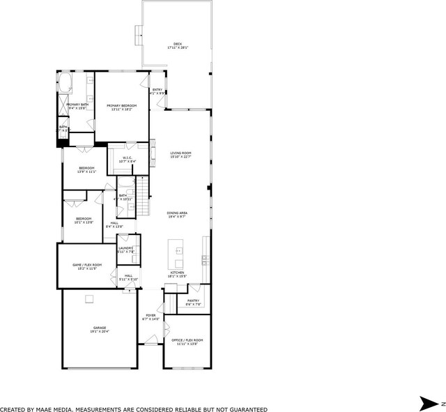 4001 Bamboo Trl, Mckinney, TX 75071 - view of property floor plan
