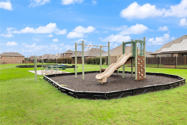 1501 Birdsong Ct, Midlothian, TX 76065 - communal playground featuring a residential view