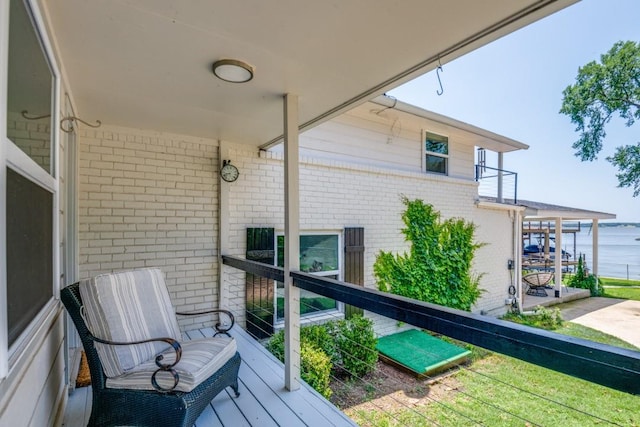 105 Causeway Ct, Gun Barrel City, TX 75156 - balcony with a water view
