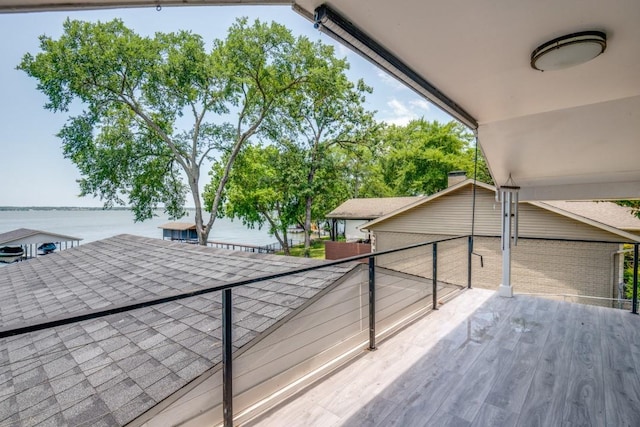105 Causeway Ct, Gun Barrel City, TX 75156 - deck featuring a water view