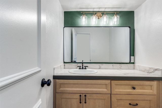 2955 Las Campanas Dr, Farmers Branch, TX 75234 - bathroom featuring vanity