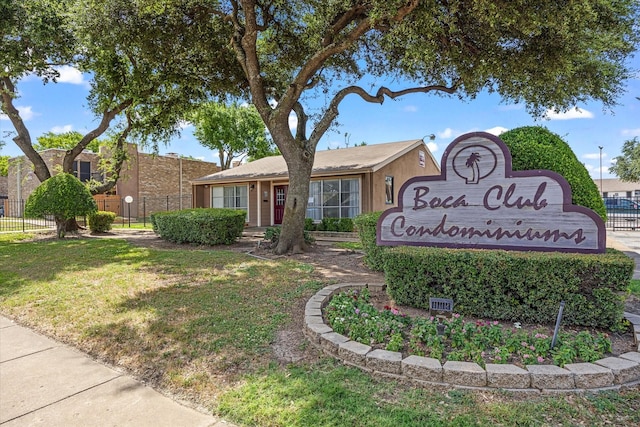 5500 Boca Raton Blvd Unit 327, Fort Worth, TX 76112 - view of community sign