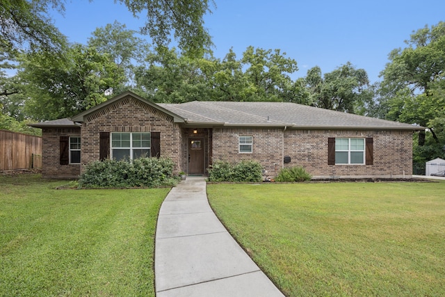 149 Ty Ln, Azle, TX 76020 - ranch-style home with brick siding and a shingled roof