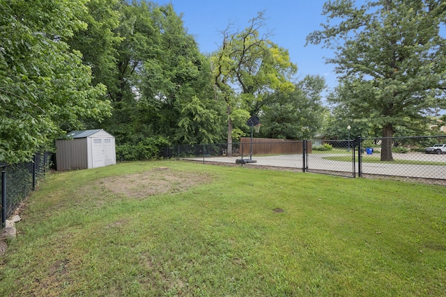 149 Ty Ln, Azle, TX 76020 - view of yard featuring a storage shed