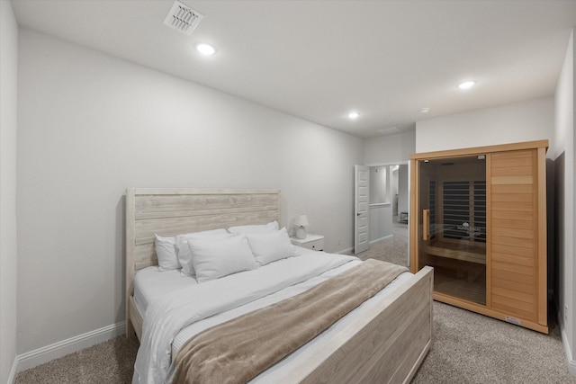 3603 High Dr, Grapevine, TX 76051 - bedroom with carpet flooring, recessed lighting, and a closet