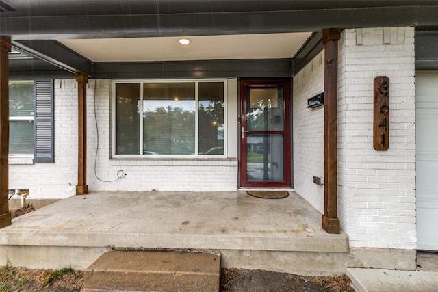 3641 La Prada Dr, Mesquite, TX 75150 - entrance to property with brick siding and a porch