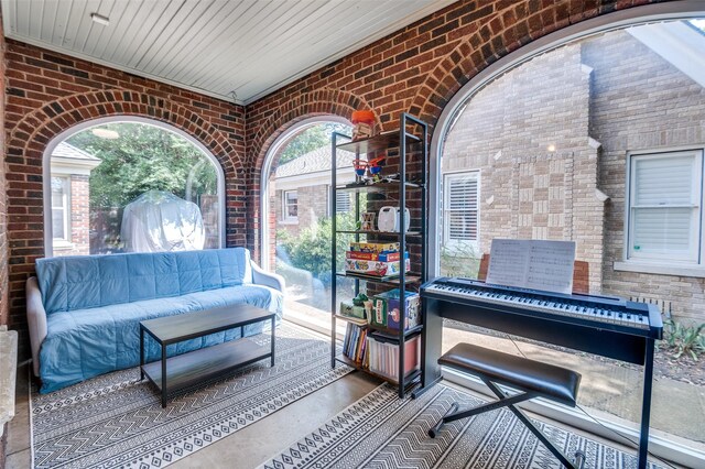6201 Reiger Ave, Dallas, TX 75214 - view of patio / terrace with an outdoor living space