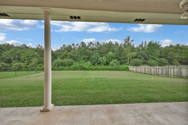 9841 Freedoms Way, Keithville, LA 71047 - view of yard with a forest view