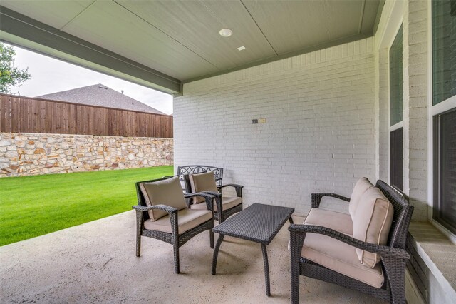 309 Savannah Ln, Oak Point, TX 75068 - view of patio