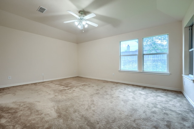 3003 Margot Ct, Wylie, TX 75098 - carpeted spare room with a ceiling fan and vaulted ceiling
