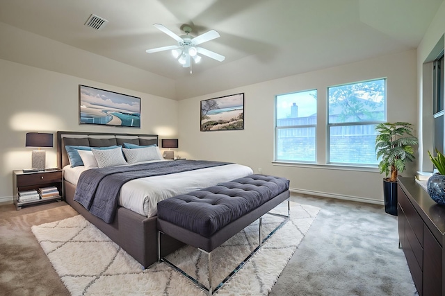 3003 Margot Ct, Wylie, TX 75098 - bedroom featuring light colored carpet and a ceiling fan