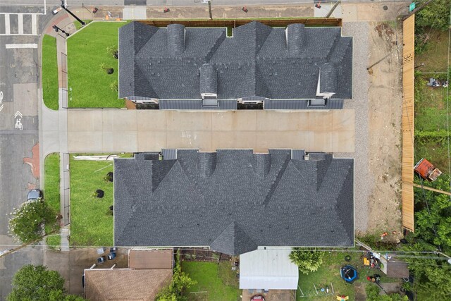 1000 W 10th St, Dallas, TX 75208 - drone / aerial view