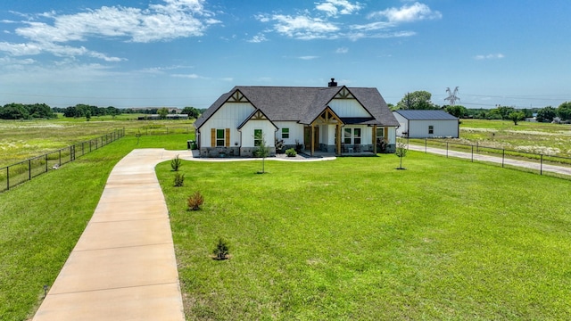 1401 County Road 1470, Chico, TX 76431 - modern inspired farmhouse with a view of countryside