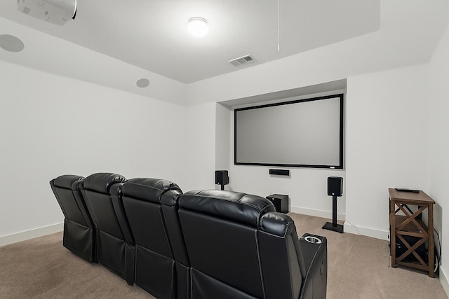 1519 Calcot Ln, Forney, TX 75126 - home theater room featuring light colored carpet and baseboards