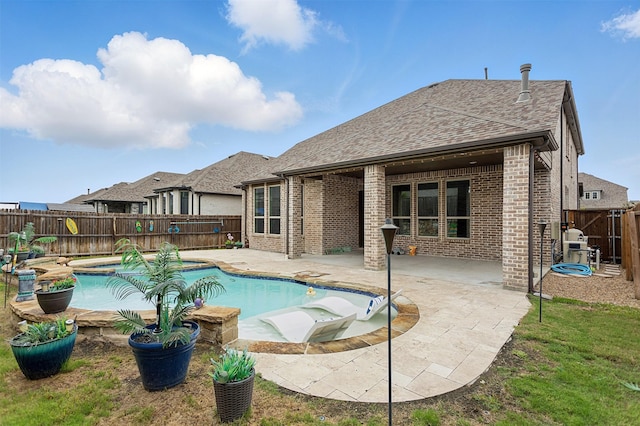 1519 Calcot Ln, Forney, TX 75126 - view of pool with a fenced backyard and a patio area