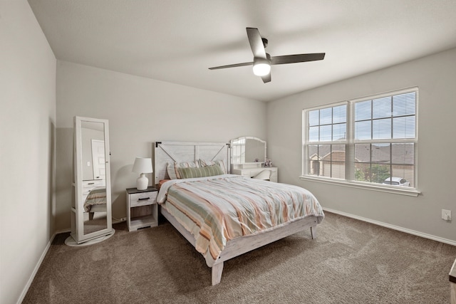 3018 Dakota Trl, Crandall, TX 75114 - bedroom featuring carpet and a ceiling fan