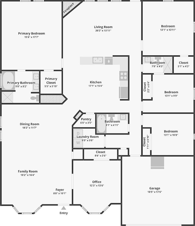 1323 Canyon Creek Rd, Wylie, TX 75098 - view of room layout