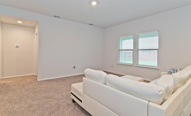 941 Loomis Trl, Justin, TX 76247 - living area with light colored carpet and recessed lighting