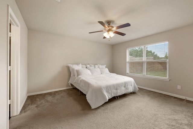 6524 Sheridan Cir, Arlington, TX 76017 - bedroom featuring carpet and a ceiling fan