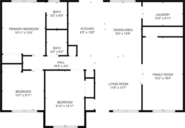 3105 Dupree St, Irving, TX 75062 - view of home floor plan