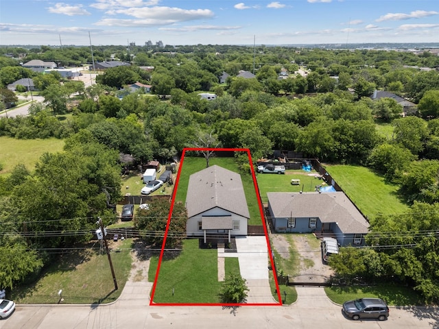 2117 Andrew Ave, Fort Worth, TX 76105 - view of property location with property parcel outlined