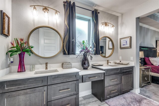 8509 Cocobolo Dr, Denton, TX 76207 - ensuite bathroom featuring double vanity