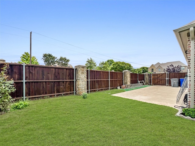1500 Whistle Brook Dr, Allen, TX 75013 - fenced backyard featuring a patio