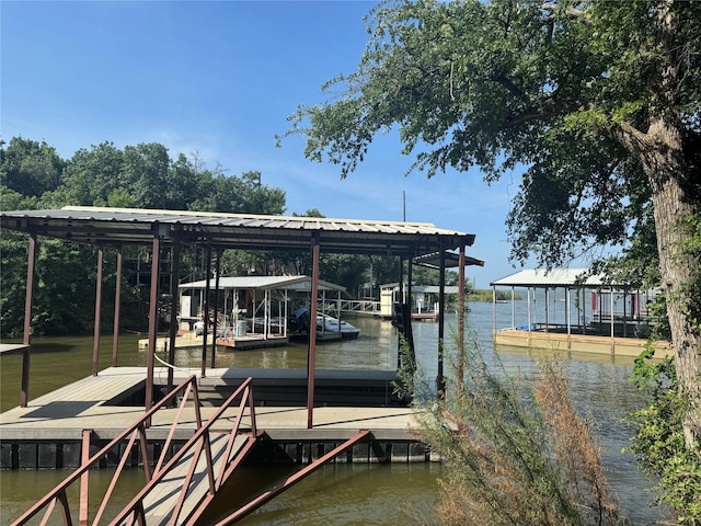 263 Lure St, Bridgeport, TX 76426 - dock area with a water view