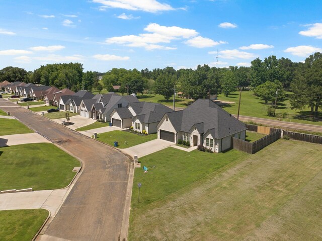 255 Kathryns Ct, Mount Pleasant, TX 75455 - aerial perspective of suburban area featuring a tree filled landscape