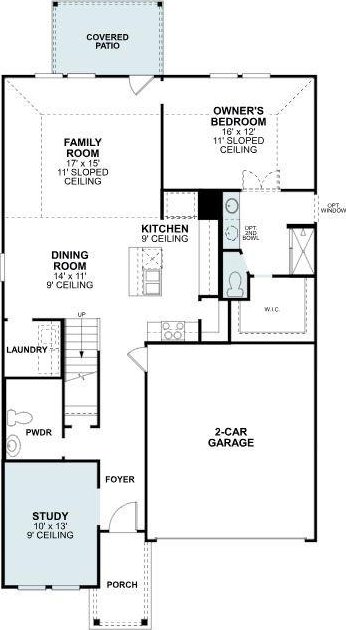 405 Wydown Dr, Princeton, TX 75407 - view of floor plan / room layout