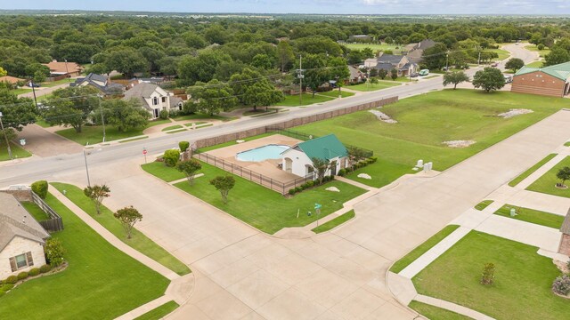 2008 Natchez Ct, Cleburne, TX 76033 - aerial view of a pool and a forest