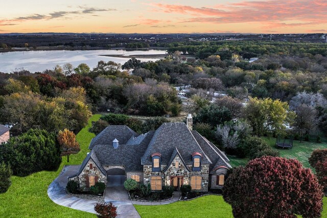 10133 Leaping Buck Pt, Fort Worth, TX 76126 - view of subject property featuring a nearby body of water