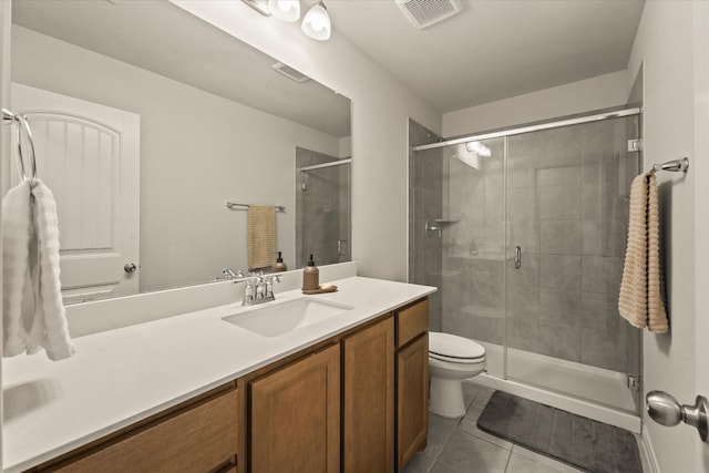3109 Ethan Ln, Wylie, TX 75098 - full bath with tile patterned flooring, vanity, and a shower stall