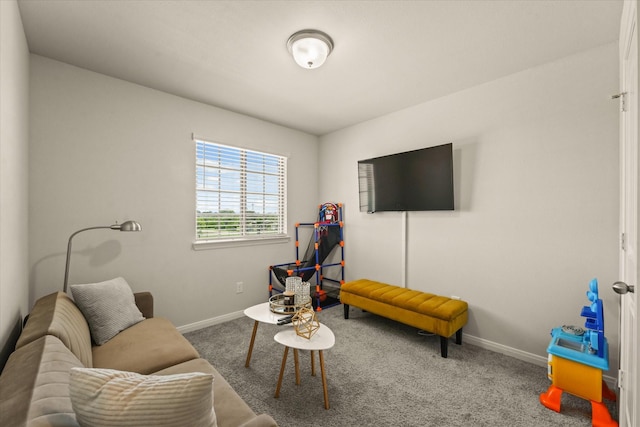 3109 Ethan Ln, Wylie, TX 75098 - carpeted living room featuring baseboards