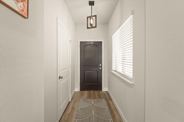 3109 Ethan Ln, Wylie, TX 75098 - entryway with dark wood-type flooring