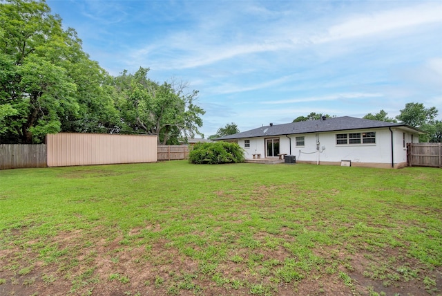 706 W Cheri Ann Dr W, Bells, TX 75414 - view of fenced backyard