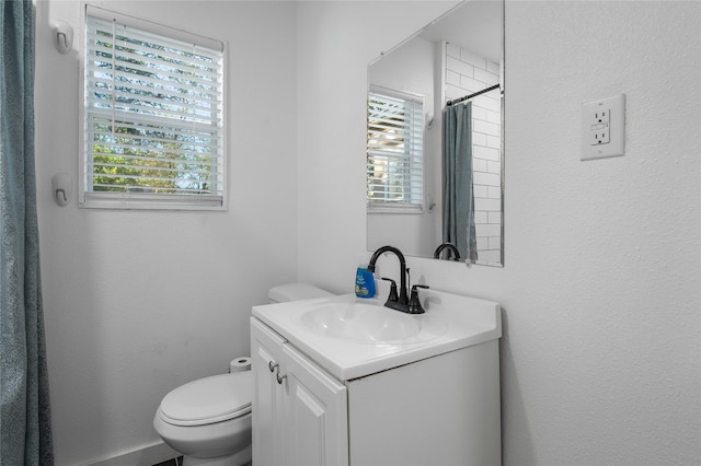 82 Vaughn Dr, Denison, TX 75020 - bathroom with vanity and a shower with shower curtain