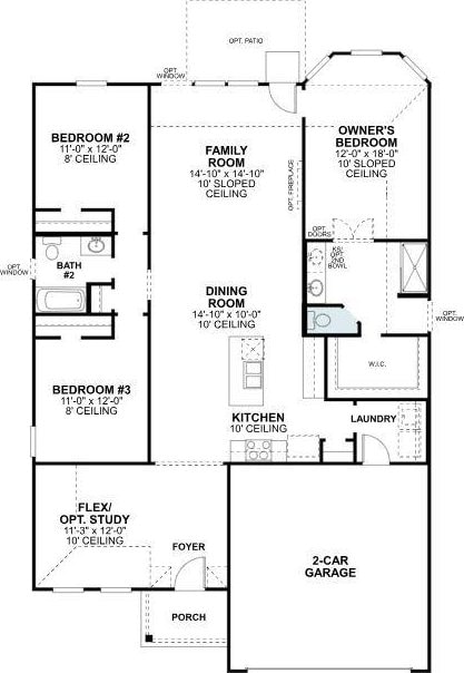 1608 Gulin St, Royse City, TX 75189 - view of floor plan / room layout