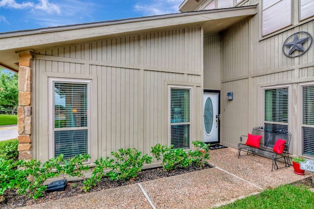 3003 Rustling Leaves Ln, Bedford, TX 76021 - property entrance with a patio